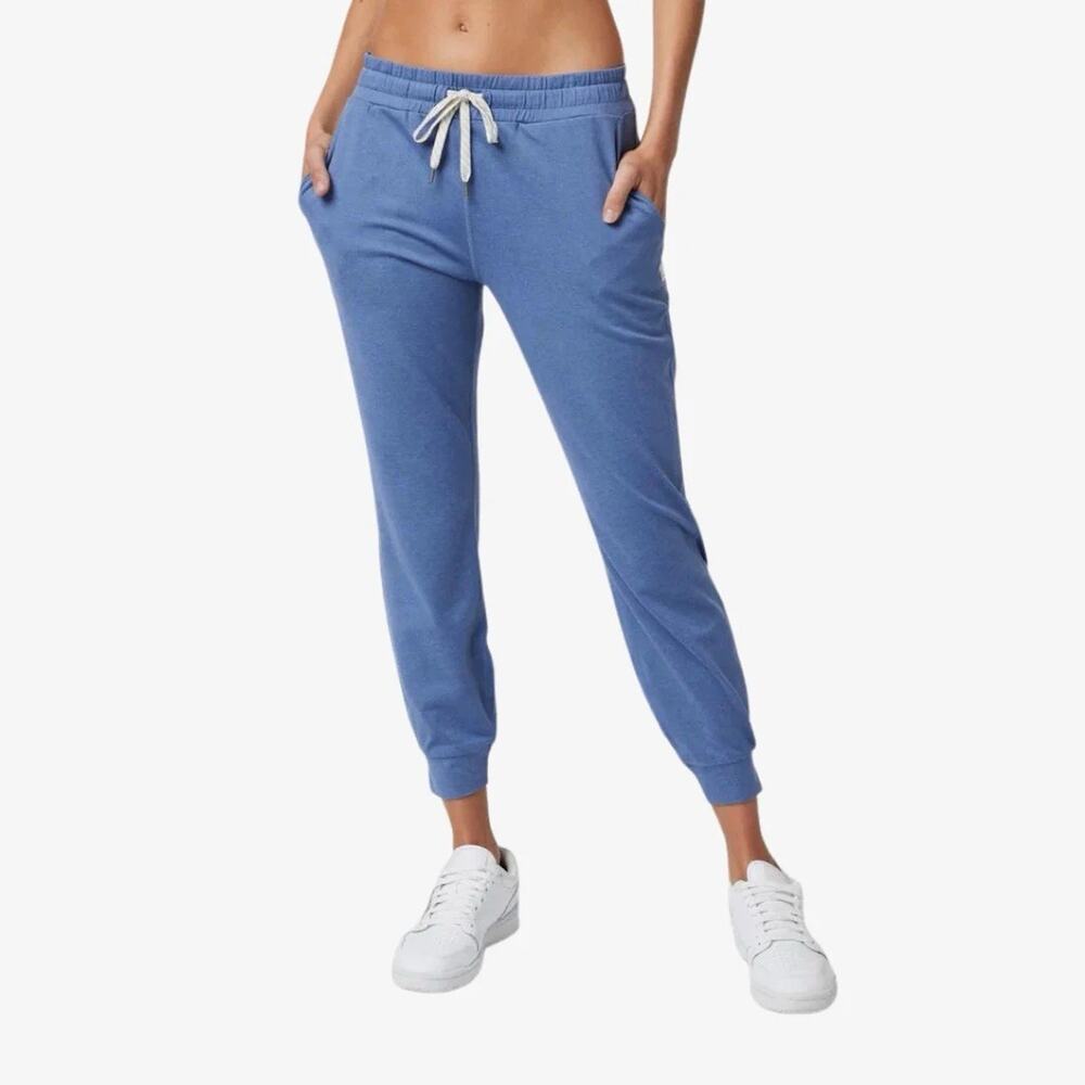NWT Women's Vuori Performance Joggers Bkue Quartz Heather XXL
